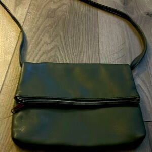 Leather cross body bag